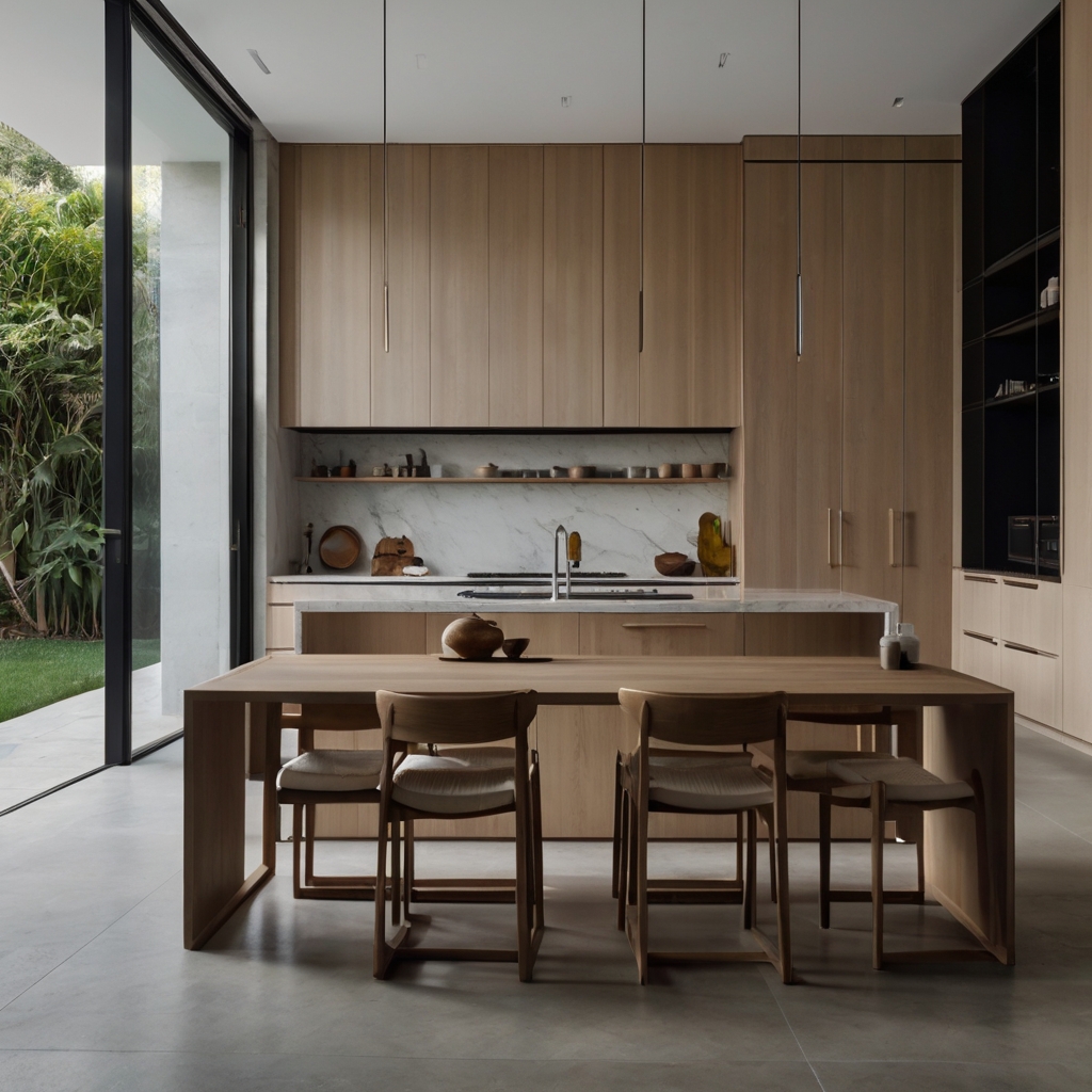 Maximize your space with armless island chairs in a sleek, modern style. Ideal for minimalist kitchens, these designs save space while adding elegance.