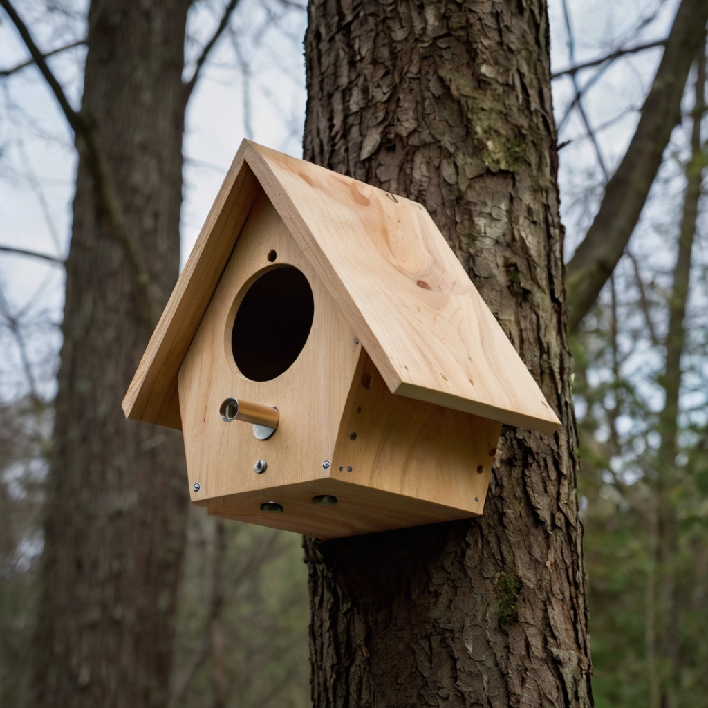 Upgrade your garden with high-tech birdhouses that feature cameras and sensors. Experience cutting-edge technology while providing a cozy home for your feathered friends!