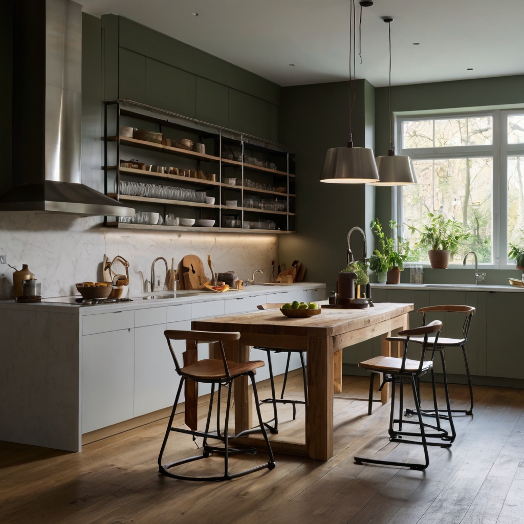 Enhance your kitchen with mobile island chairs that offer easy mobility. Flexible and practical, these chairs allow for a dynamic, adaptable kitchen layout.