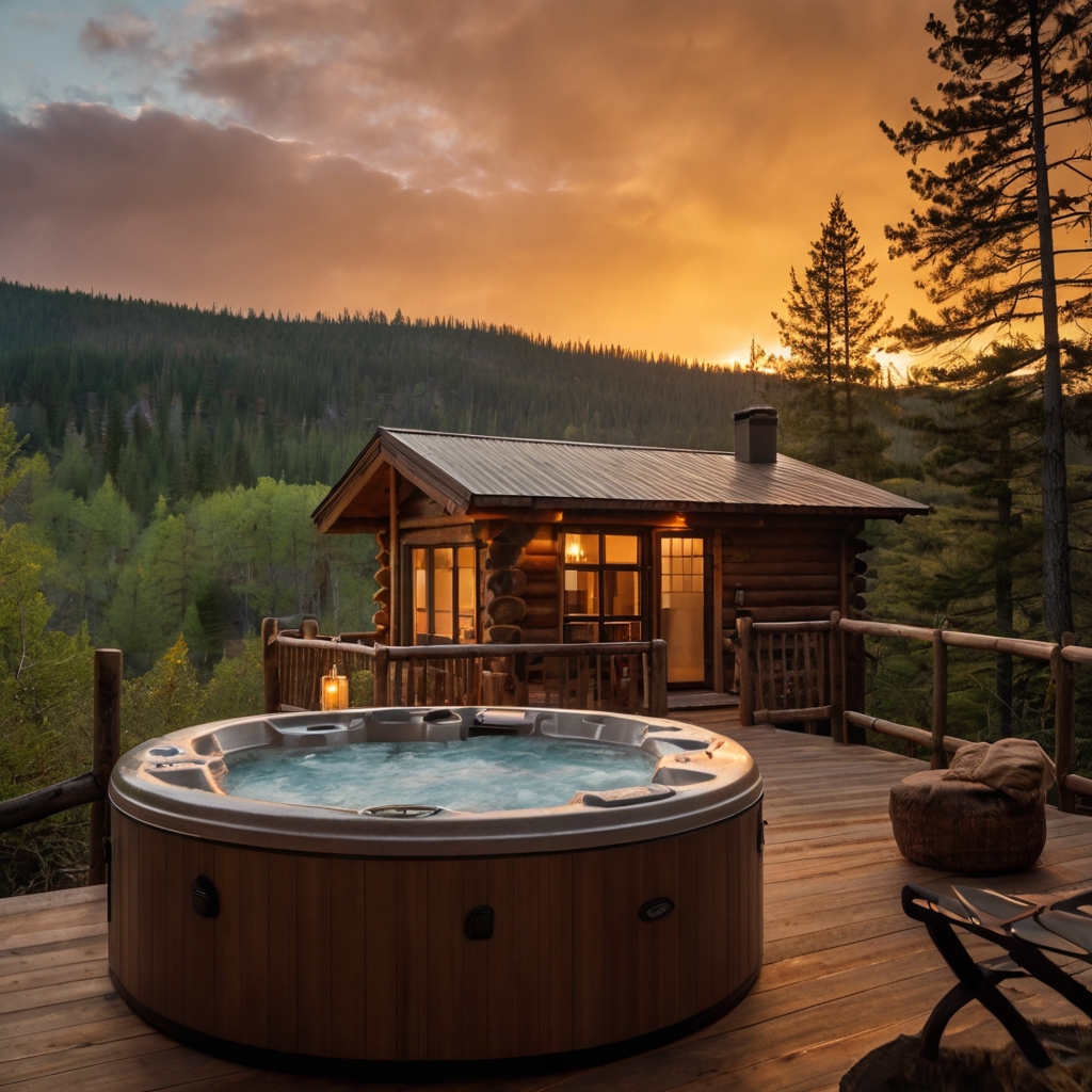 Escape to a secluded cabin with a private hot tub and stunning views. Create lasting memories in a romantic, cozy retreat.