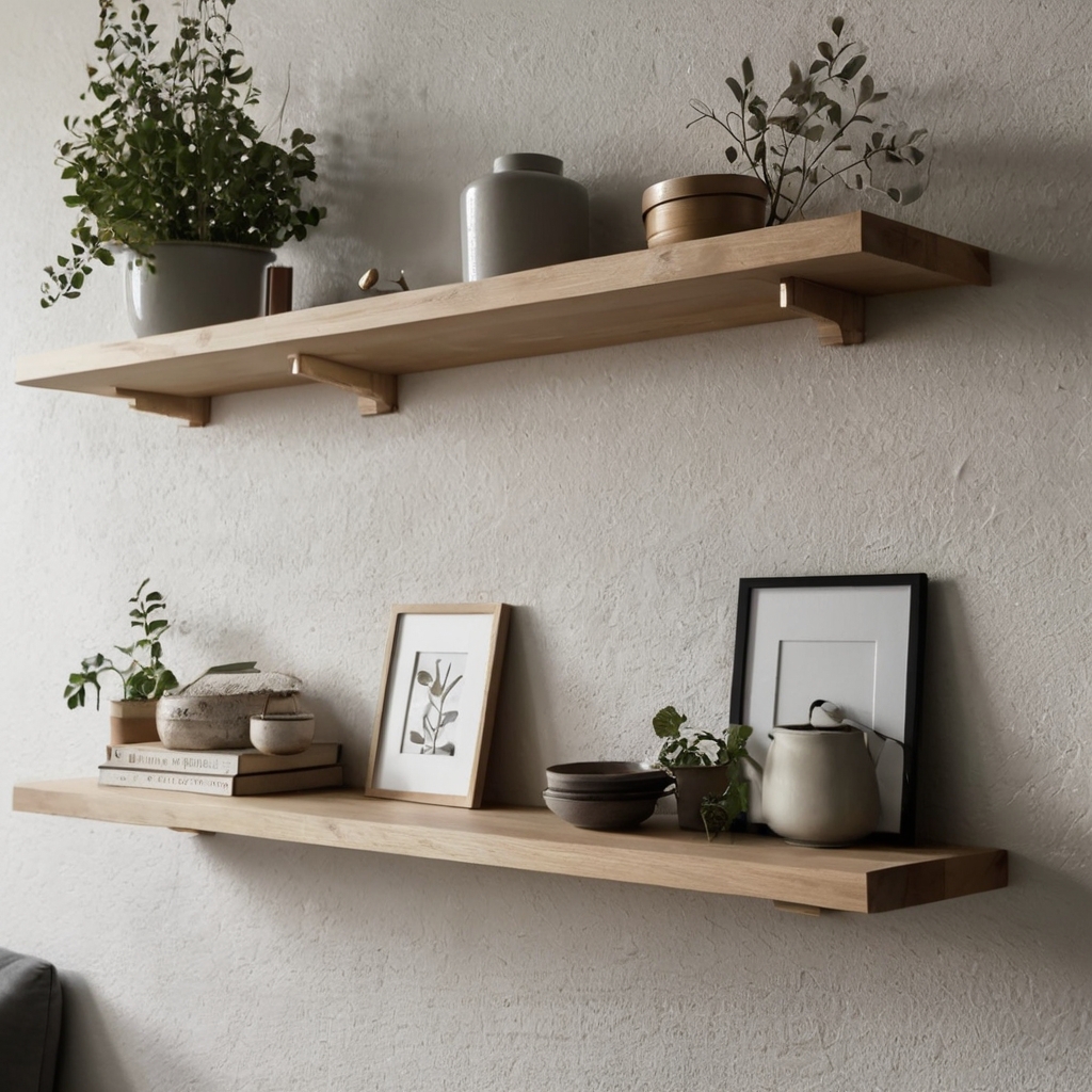 Bring Scandinavian simplicity to your home with clean-lined, functional shelves. Perfect for clutter-free interiors, they enhance your space with minimalist charm. Embrace timeless Nordic design now!