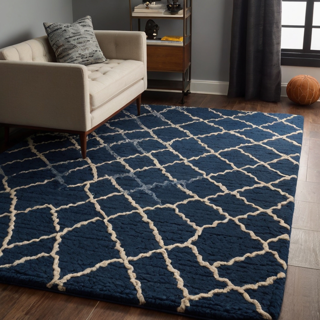 Playful rugs add warmth and personality. Geometric or animal prints bring a fun touch.