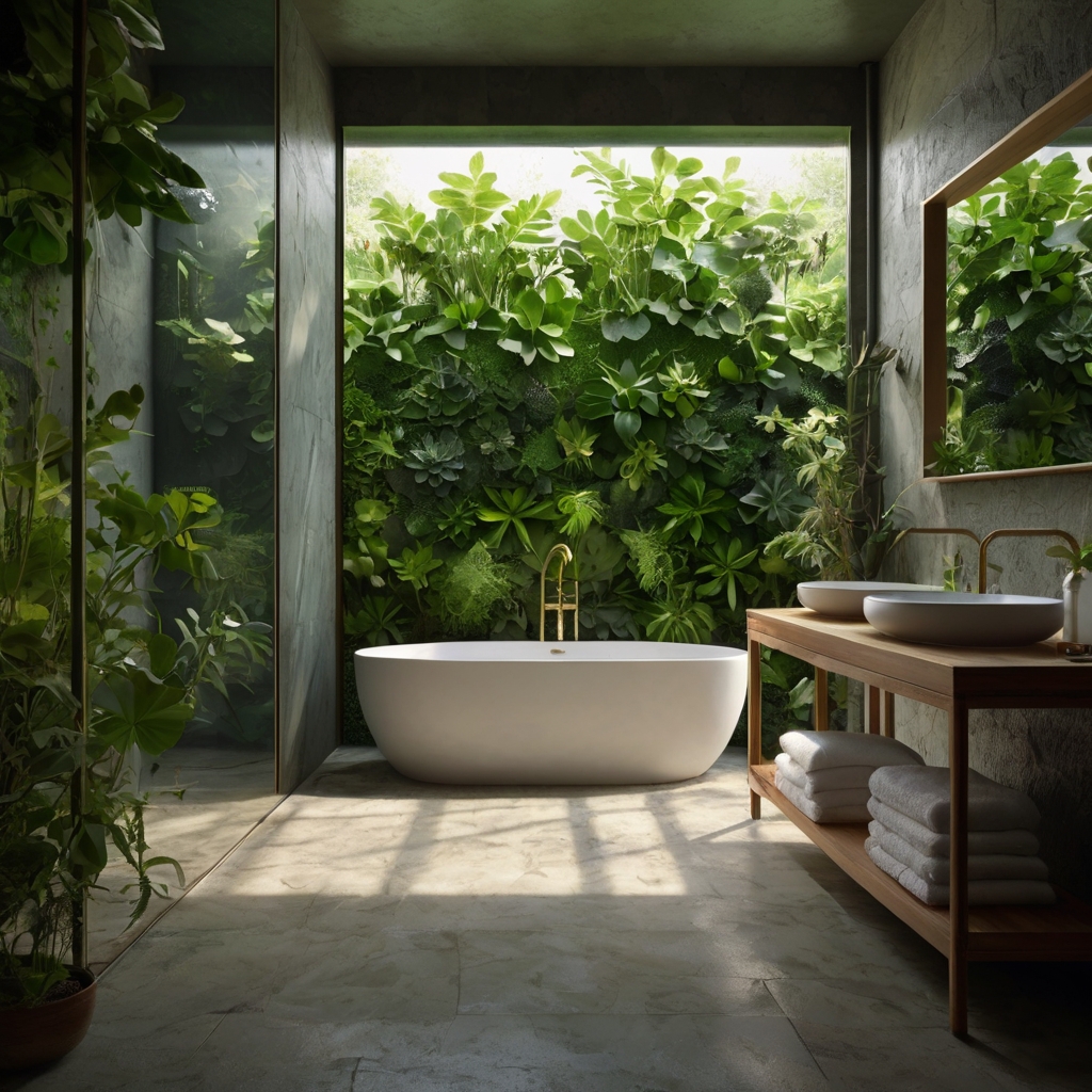 Bring Nature In with Greenery-Inspired Bathroom Ideas Add nature’s touch to your bathroom with rich greenery. Succulents, hanging ivy, and natural textures create a serene retreat.