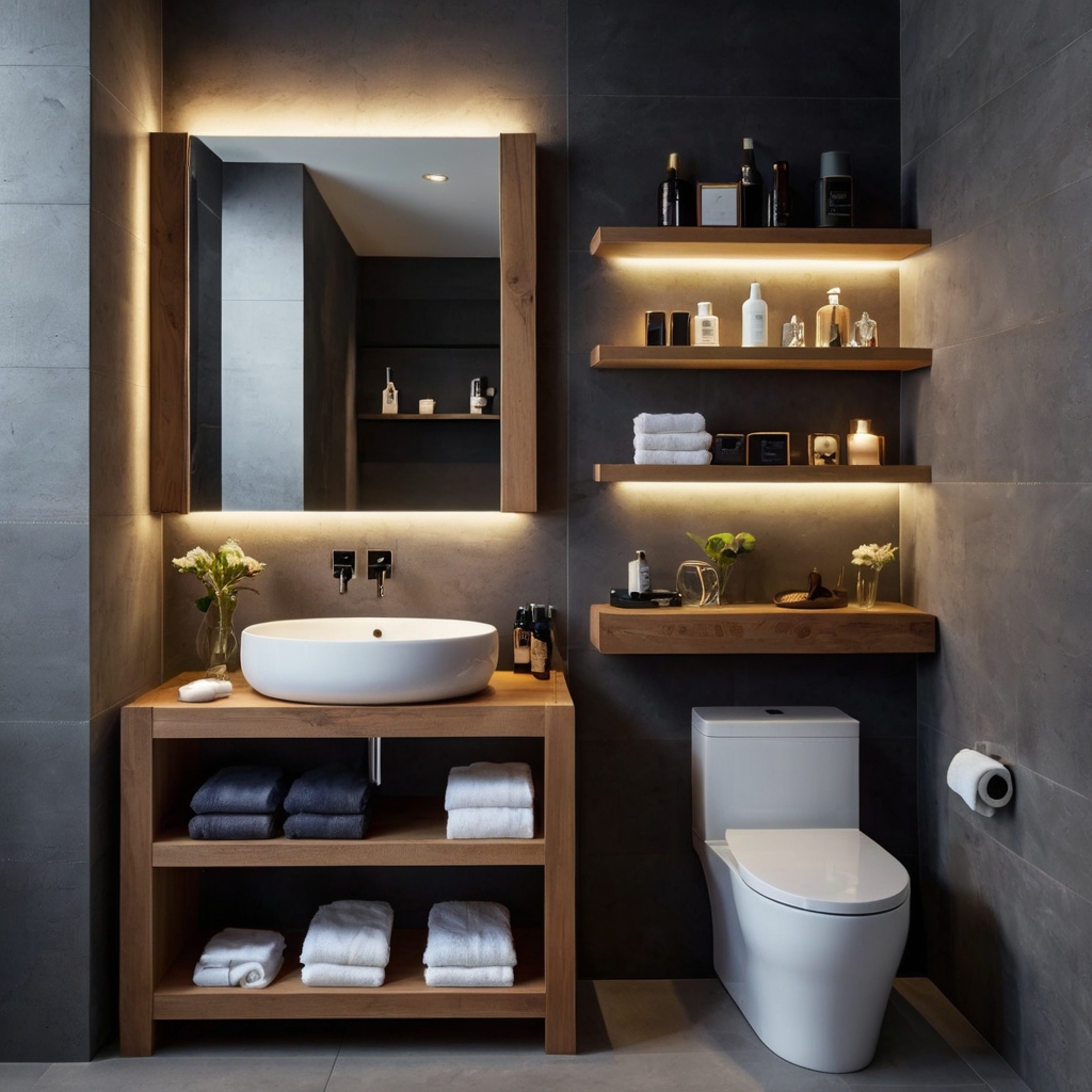Creative Storage Ideas for Clutter-Free Bathrooms Keep your bathroom neat with creative storage solutions. Floating shelves and hidden cabinets help organize without clutter.
