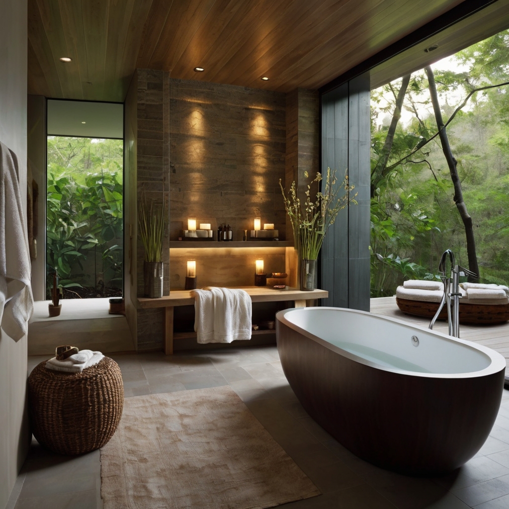 Ultimate Relaxation Spa-like Bathrooms Turn your bathroom into a relaxing spa retreat. Soft lighting, plush towels, and nature elements enhance serenity.